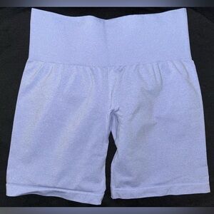 NVGTN Pro Seamless Shorts - S - Periwinkle